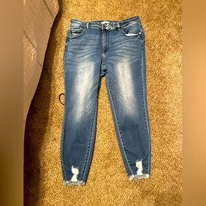 Women’s kancan jeans size 16 skinny jeans